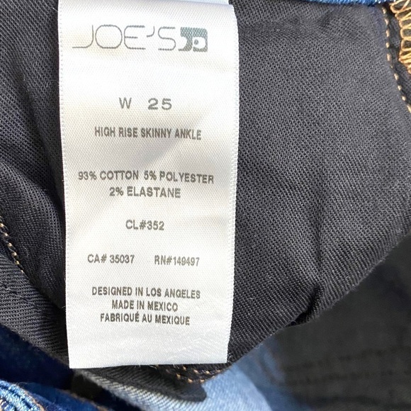 JOES Jeans High Rise Skinny Ankle Jeans - Picture 8 of 11